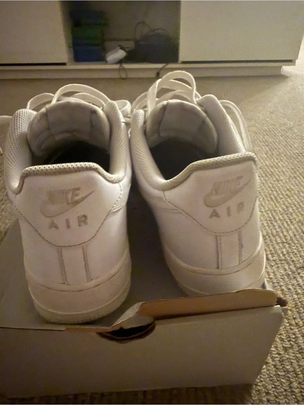 Nike Men's All-White Air Force 1